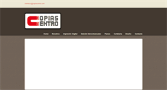 Desktop Screenshot of copiascentro.com